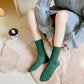 4-pair pack of mixed color socks, women&
