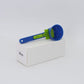 Leak-proof coffee scoop,Sliding coffee funnel,Coffee scoop with measurements,Coffee bar tool,1pc,blue
