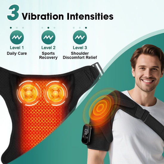 Electric Heating Massage Therapy Device for Knees and Shoulders