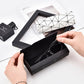 Premium Eyeglass Case - Retro Japanese Style - Sunglass Storage - Fashionable Geometric Pattern - Stylish Eyeglass Case - Durable and Shock-Resistant - Unisex - White