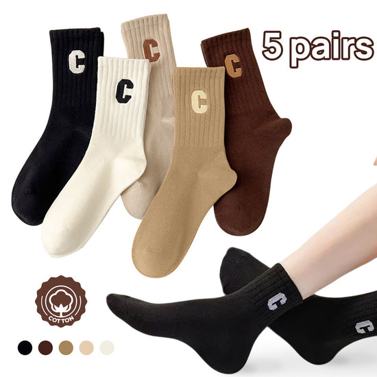Socks - 5 Pairs of Women&