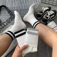 Mid-Calf Socks - 5-Pair Pack - Women&