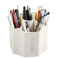1pc 360 Rotating Plastic Desk Pen Organizer ， Dual-Purpose Art Supply Pencil Cup for Office, School, Home