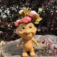 Big Eye Elf Flower Pot – Desktop Bonsai Decorative Ornament for Home Office Garden