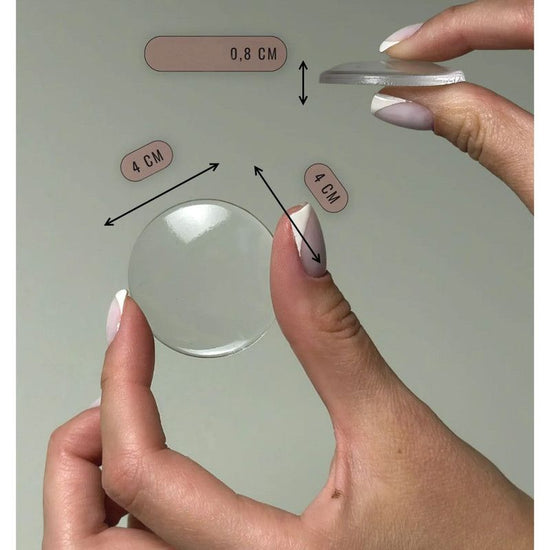 Silicone anti-collision bumpers for door handles and refrigerators.