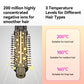 Wireless Heated Volume Brush | 2-in-1 Ionic Straightening & Curling Comb | Wide Pitch Heater for Root-to-Tip Smoothness | Portable USB Rechargeable Hair Styler | Professional Anti-Scald Design