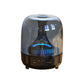 Portable Wireless Speaker with 12D Surround Bass, RGB Water Ripple Ambient Light, wireless 5.3, Hands-Free Calling, Wireless Speaker for Home, Outdoor, Party, Compatible with iPhone, Android, Laptop，Blue