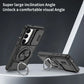 2-in-1 Magnetic Sliding Lens Case, Black for Samsung S25