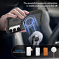 2-in-1 Magnetic Sliding Lens Case, Black for Samsung S25