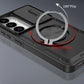 2-in-1 Magnetic Sliding Lens Case, Black for Samsung S26