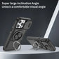 Red Warrior 2-in-1 Magnetic Sliding Lens Case black for iPhone 14 Pro Max
