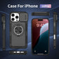 2-in-1 Magnetic Sliding Lens Case, Black for iPhone 16 Pro
