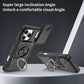 2-in-1 Magnetic Sliding Lens Case, Black for iPhone 17 Pro
