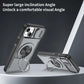 Red Warrior 2-in-1 Magnetic Sliding Lens Case grey for iPhone 14 Plus