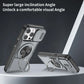 Red Warrior 2-in-1 Magnetic Sliding Lens Case grey for iPhone 14 Pro Max