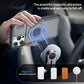 Red Warrior 2-in-1 Magnetic Sliding Lens Case grey for iPhone 15 Pro Max