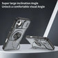 Red Warrior 2-in-1 Magnetic Sliding Lens Case grey for iPhone 16