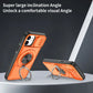 Red Warrior 2-in-1 Magnetic Sliding Lens Case orange for iPhone 12