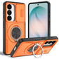 2-in-1 Magnetic Sliding Lens Case, Purple for Samsung S26