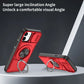 Red Warrior 2-in-1 Magnetic Sliding Lens Case Red for iPhone 12