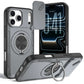 2-in-1 Magnetic Sliding Lens Case, Grey for iPhone 17 Pro
