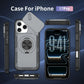 2-in-1 Magnetic Sliding Lens Case, Grey for iPhone 17 Pro