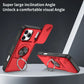 2-in-1 Magnetic Sliding Lens Case, Red for iPhone 17 Pro