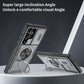 2-in-1 Magnetic Sliding Lens Case, Grey for Samsung S23Ultra