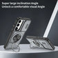 2-in-1 Magnetic Sliding Lens Case, Grey for Samsung S24