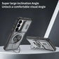 2-in-1 Magnetic Sliding Lens Case, Grey for Samsung S26