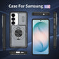 2-in-1 Magnetic Sliding Lens Case, Grey for Samsung S26