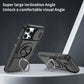 Red Warrior 2-in-1 Magnetic Sliding Lens Case black for iPhone 13