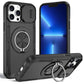 Red Warrior 2-in-1 Magnetic Sliding Lens Case black for iPhone 13 Pro Max