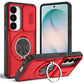 2-in-1 Magnetic Sliding Lens Case, Red for Samsung S26