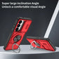 2-in-1 Magnetic Sliding Lens Case, Red for Samsung S26