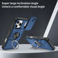 2-in-1 Magnetic Sliding Lens Case, Blue for iPhone 17 Pro Max