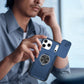 2-in-1 Magnetic Sliding Lens Case, Blue for iPhone 17 Pro