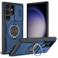 2-in-1 Magnetic Sliding Lens Case, Blue for  Samsung S23Ultra