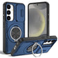 2-in-1 Magnetic Sliding Lens Case, Blue for  Samsung S25