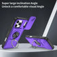 2-in-1 Magnetic Sliding Lens Case, Purple for iPhone 17 Pro Max