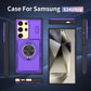 2-in-1 Magnetic Sliding Lens Case, Purple for Samsung S24Ultra