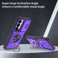 2-in-1 Magnetic Sliding Lens Case, Purple for Samsung S26
