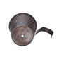 Metal Wall Planter Vertical Ribbed Design Wall Mount Flower Pot