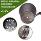 Metal Wall Planter Vertical Ribbed Design Wall Mount Flower Pot