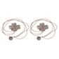 2 PCS Curtain Tiebacks Simple Resin Carving Binding Rope Curtain Strap Buckle Accessories