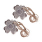 2 PCS Curtain Tiebacks Simple Resin Carving Binding Rope Curtain Strap Buckle Accessories