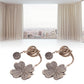 2 PCS Curtain Tiebacks Simple Resin Carving Binding Rope Curtain Strap Buckle Accessories