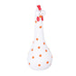 Chicken Statue Long Neck Microlandschaft Hand Crafted Resin Animal Garden Statues for Garden Yard Art DecorationWhite