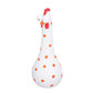 Chicken Statue Long Neck Microlandschaft Hand Crafted Resin Animal Garden Statues for Garden Yard Art DecorationWhite