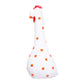 Chicken Statue Long Neck Microlandschaft Hand Crafted Resin Animal Garden Statues for Garden Yard Art DecorationWhite